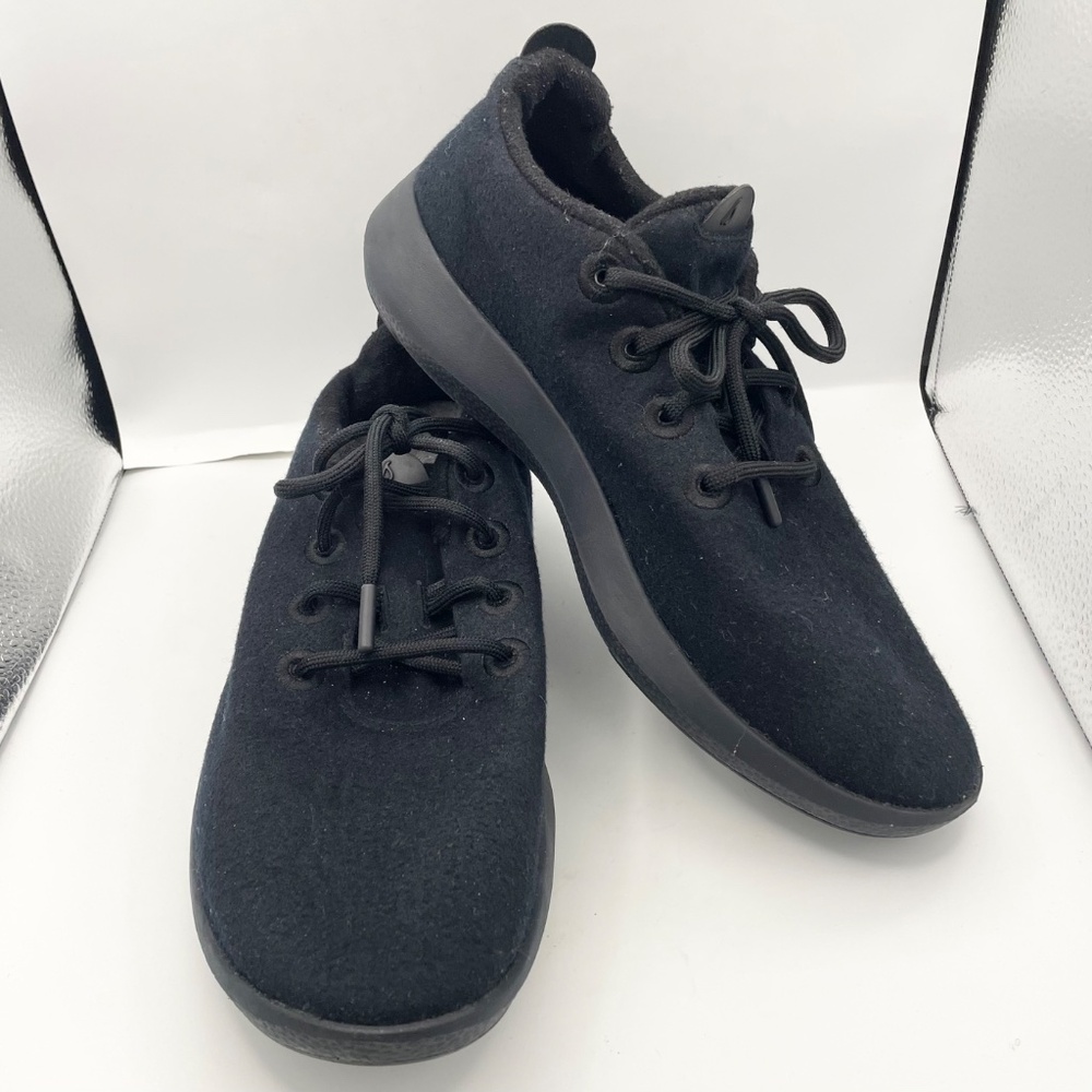 Allbirds mens merino wool runner comfy classic black sneakers Size 11 - Picture 13 of 14